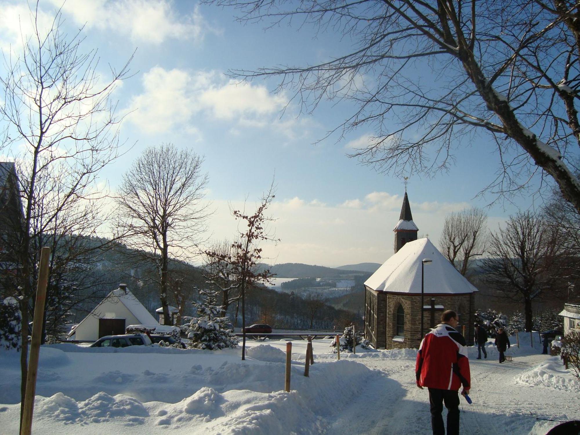 Skihang 100 Meter Vom App Bergfrieden Appartement Winterberg Buitenkant foto